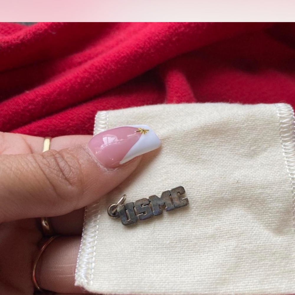 USMC Silver Pendant
